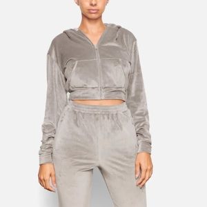 SKIMS velour jumpsuit